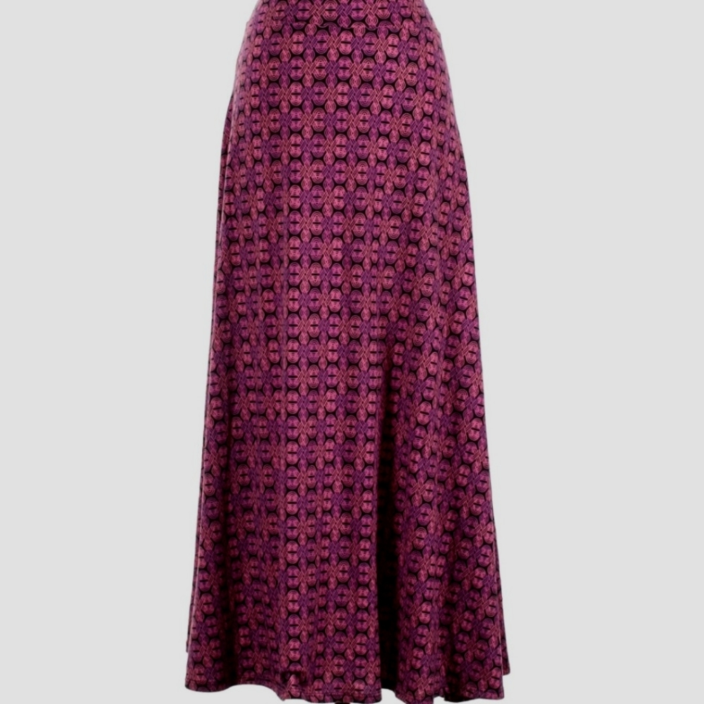 LuLaRoe Multicolored Maxi Skirt